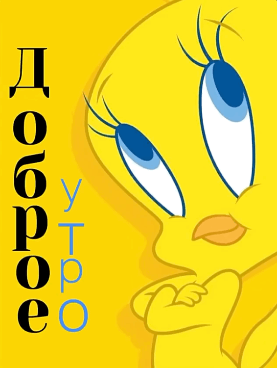 Доброе утро