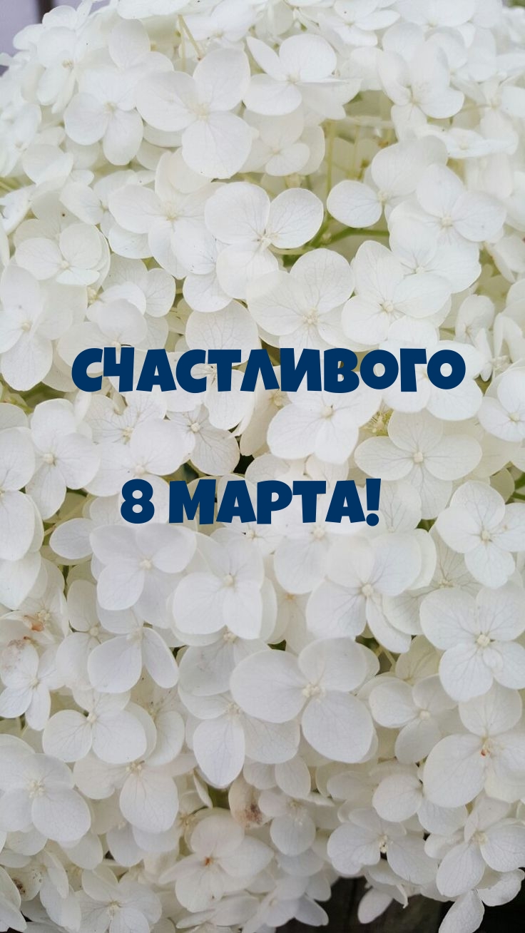 Счастливого 8 марта!