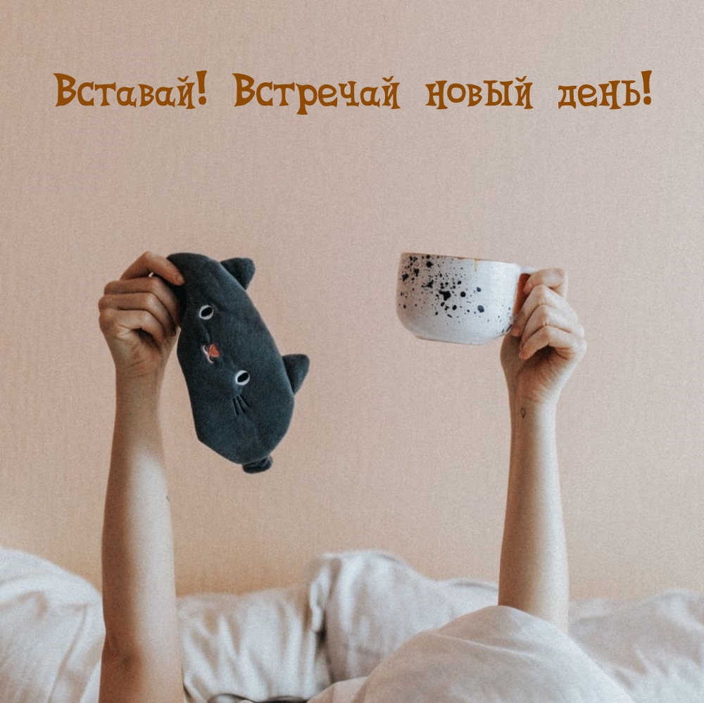 Вставай! Встречай новый день!
